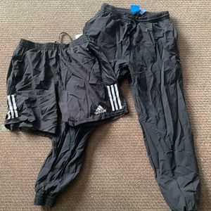 Adidas men’s Black Jogger Pant & Shorts